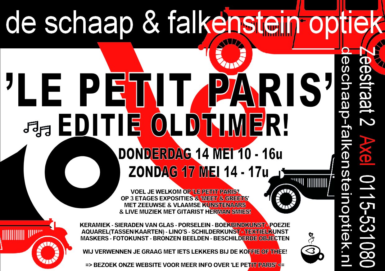 Flyer Le Petit Paris Editie Oldtimer