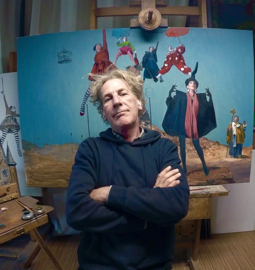 BEROEPSKUNSTENAAR ROELAND VAN DER KLEY UIT HOEK