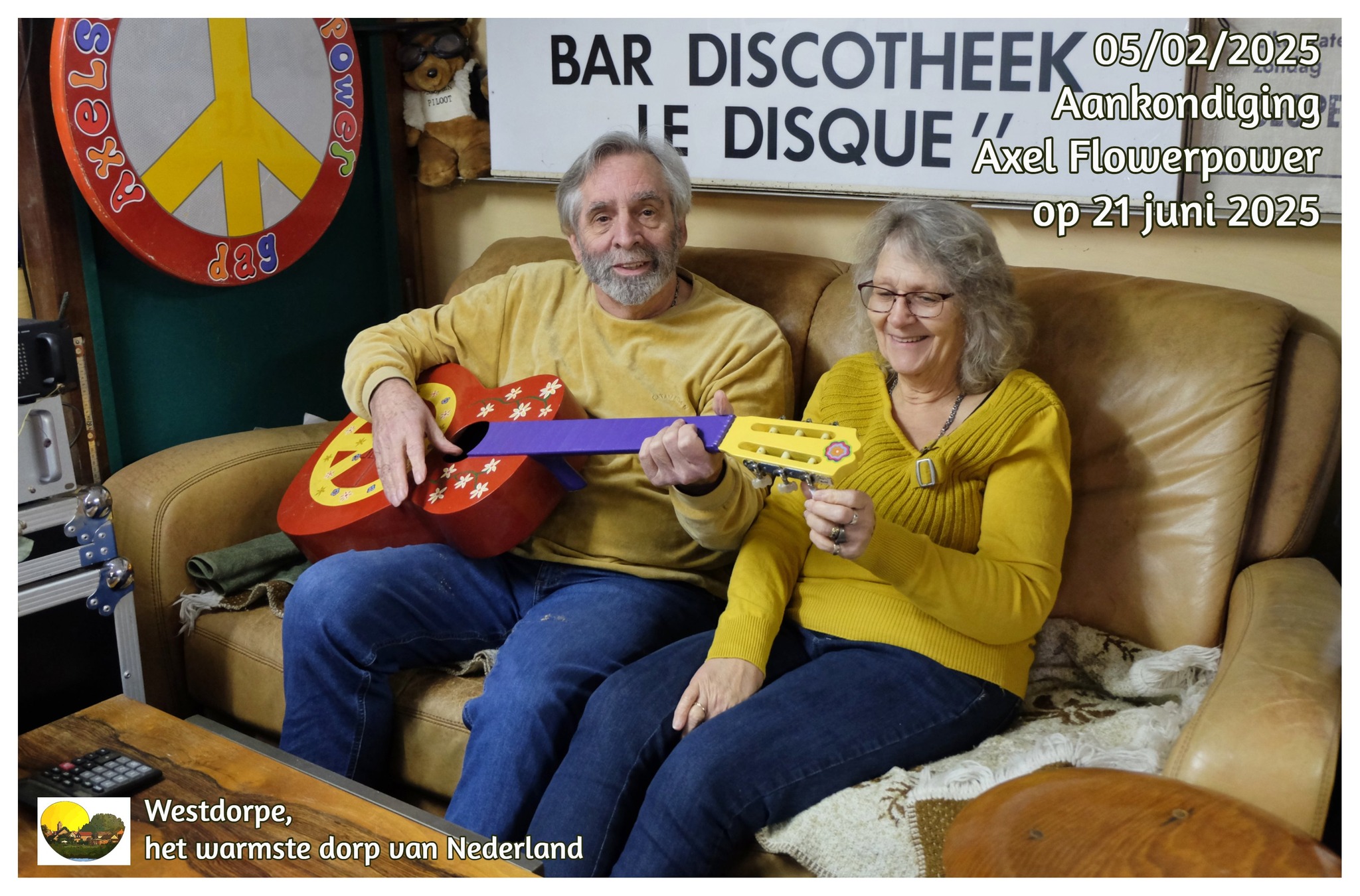 Foto bij artikel: ’FLOWER POWER’ EVENEMENT OP ZATERDAG 21 JUNI