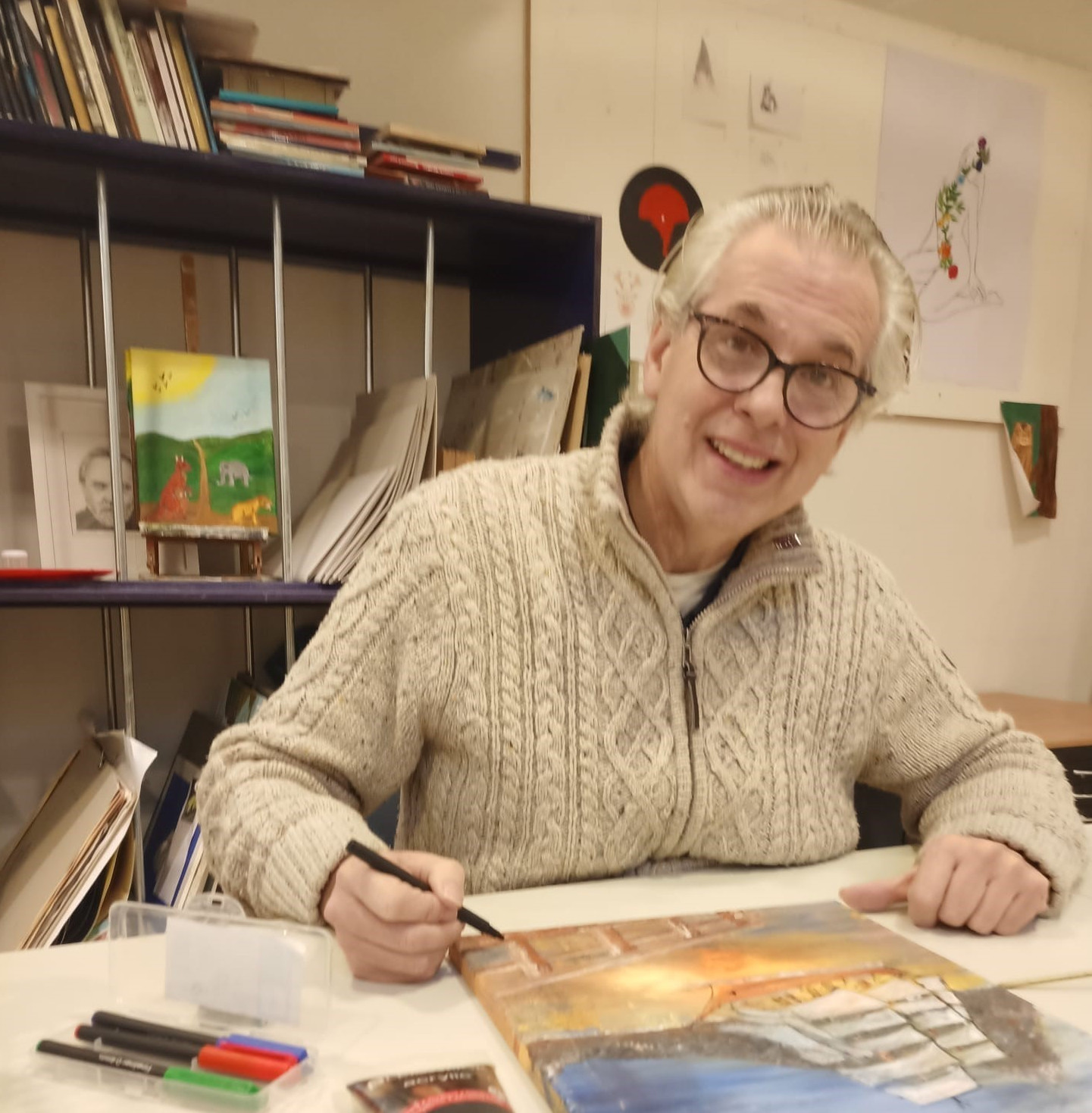 Foto bij artikel: HET BIJZONDERE VERHAAL VAN KUNSTENAAR DENIS WOOD