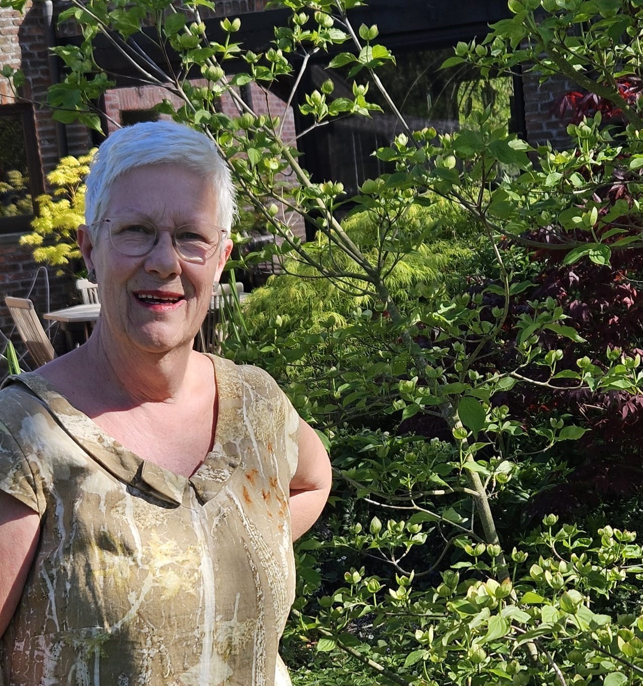 Foto bij artikel: TEXTIELKUNSTENARES MYRIAM CLEIREN
