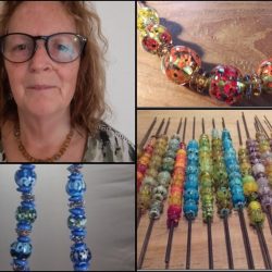 Marja Brunt & Sieraden Van Handgemaakte Glaskralen (1)