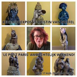 kristin van nuffel TIJDENS ’LE PETIT PARIS’ AMBACHTELIJK WEEKEND!