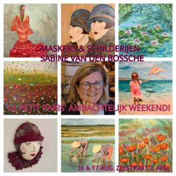 SABINE VAN DEN BOSSCHE TIJDENS ’LE PETIT PARIS’ AMBACHTELIJK WEEKEND!