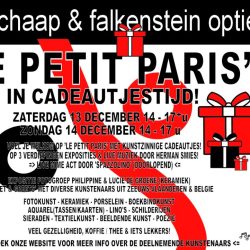 FLYER- ‘Le Petit Paris’ in Cadeautjestijd! - zaterdag 13 december 14-17+u & zondag 14 december 14-17u Uitnodiging voor ’Le Petit Paris’ in Cadeautjestijd!…